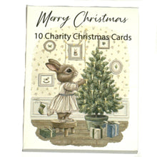Load image into Gallery viewer, Charity Christmas Cards Pack 10 RFDS - Bunny
