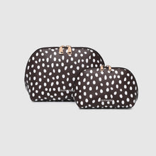 Load image into Gallery viewer, Nancy Cosmetic Bag - Large Chocolate

