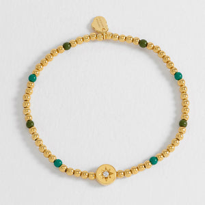 Estella Bartlett Bracelet - Enamel North Star Gold Plated