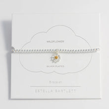 Load image into Gallery viewer, Estella Bartlett Bracelet - Wildflower Silver Plated

