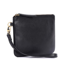 Load image into Gallery viewer, Carlota Leather Clutch - Black

