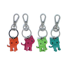 Load image into Gallery viewer, Keyring Leather - Cat

