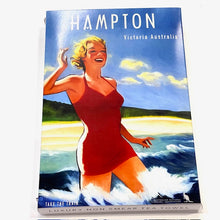 Load image into Gallery viewer, Microfibre Tea Towel - Hampton : Having a Swim
