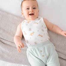 Load image into Gallery viewer, Bodysuit Singlet - Kangaroo &amp; Koala : Size 00 3-6 Months
