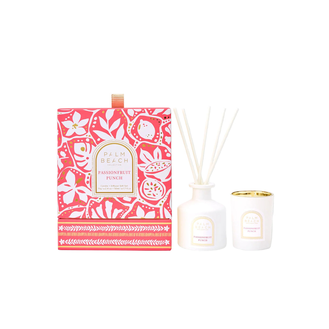 Candle & Diffuser Set - Passionfruit