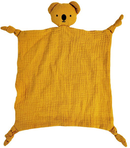 Muslin Koala Comforter - Mustard