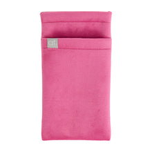 Load image into Gallery viewer, Glasses Double Case Velvet - Hot Pink
