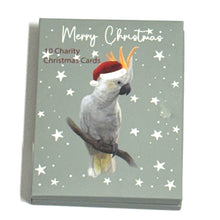 Load image into Gallery viewer, Charity Christmas Cards Pack 10 RFDS - Cockatoo
