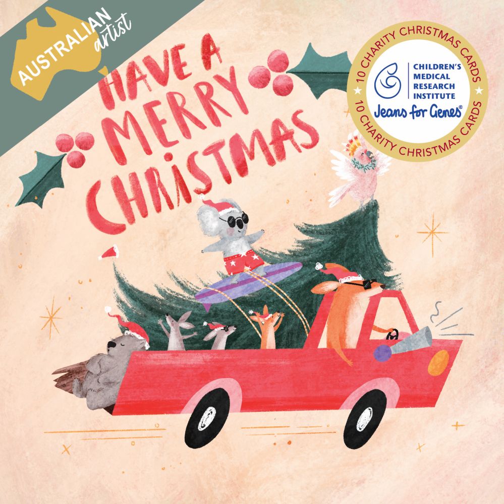 Charity Christmas Cards CMRI Christmas Ride
