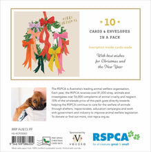 Load image into Gallery viewer, Charity Christmas Cards - RSPCA Wreath Of Ribbons
