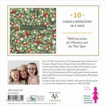 Load image into Gallery viewer, Charity Christmas Cards - BCNA Leaves and Berries
