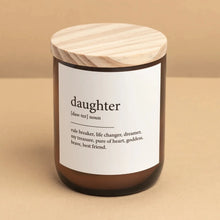 Load image into Gallery viewer, Dictionary Meaning Candle - Daughter
