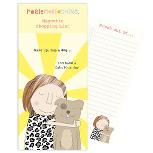Rosie - Magnetic Shopping List : Hug a Dog