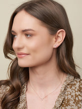 Load image into Gallery viewer, Necklace - Rose Gold Crystal Heart
