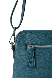 Hoopla Mini Crossbody Slouch - Teal