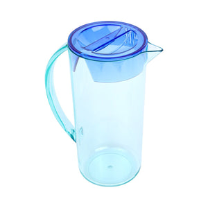 Pitcher - Mint & Cobalt