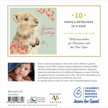 Load image into Gallery viewer, Charity Christmas Cards -CMRI Quokka Greetings
