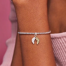 Load image into Gallery viewer, Estella Bartlett Bracelet - Wings Silver Plated
