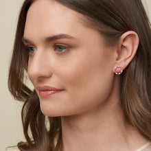 Load image into Gallery viewer, Earring - Petite Garland Red
