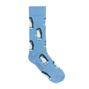 Fairy Penguin Socks 6-11 Sky