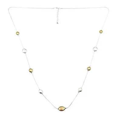 Necklace - Two Tone Mult Disc