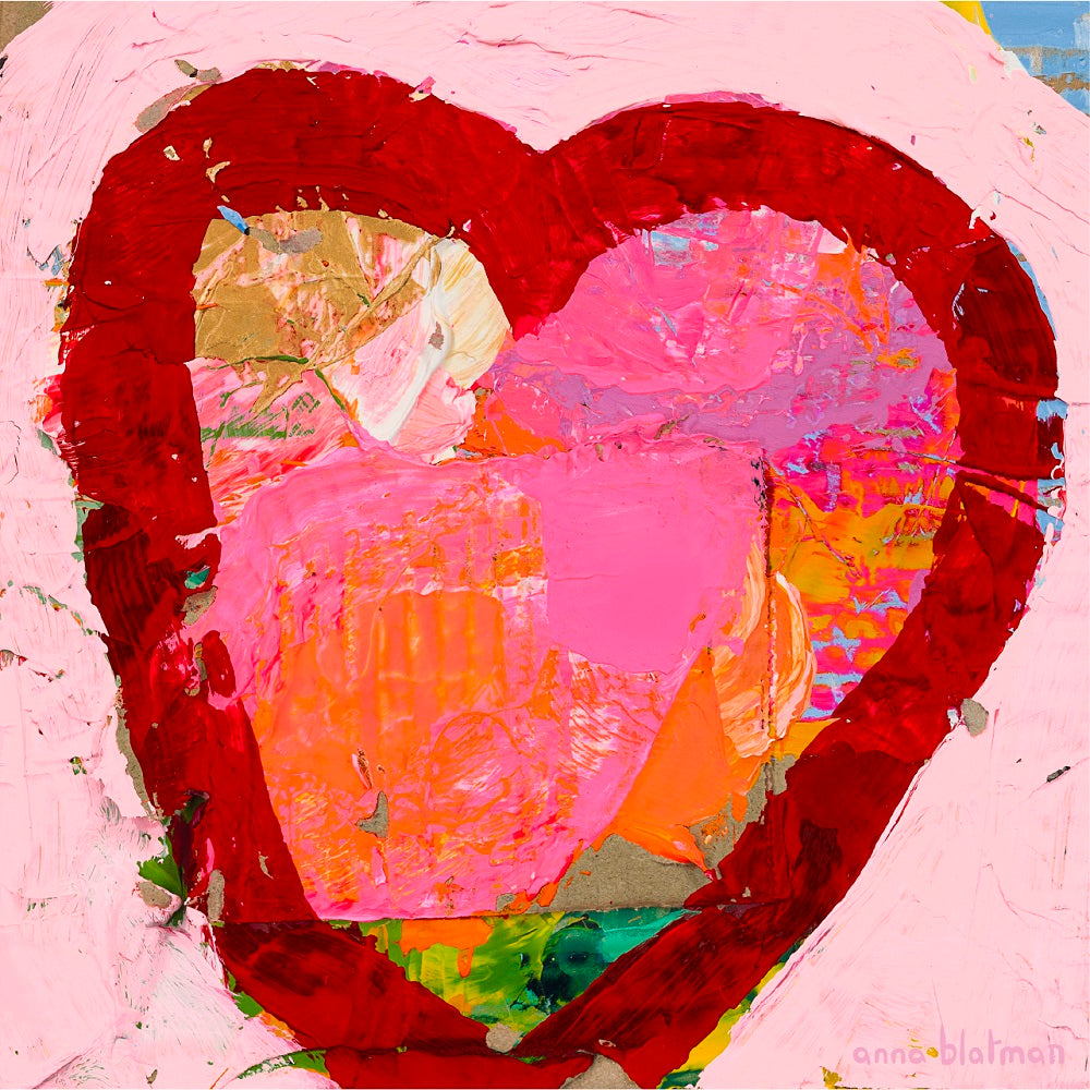 Anna Blatman Coaster - Full Heart