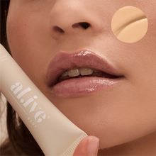 Load image into Gallery viewer, al.ive Body : Tinted Lip Butter - Nude Coconut
