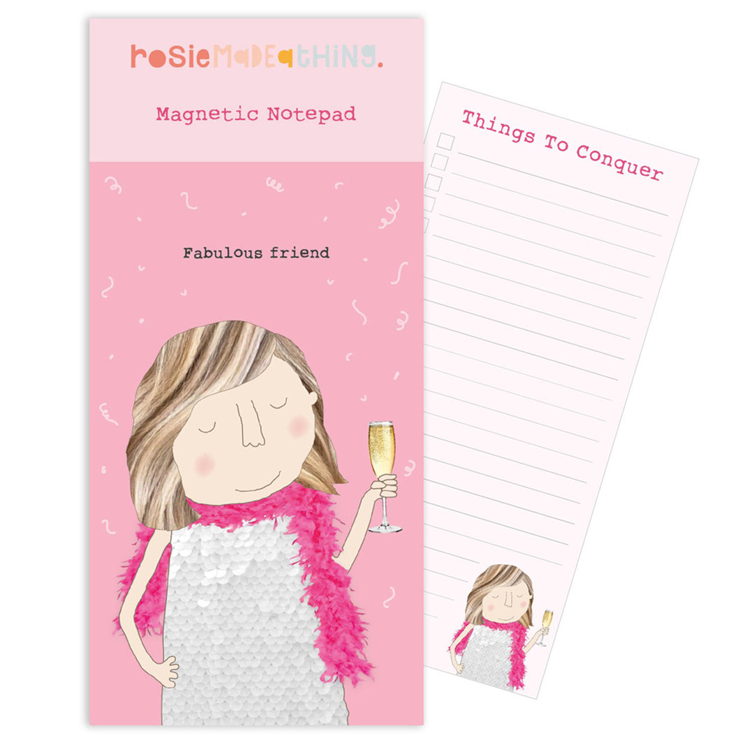 Rosie - Magnetic Shopping List : Fabulous Friend