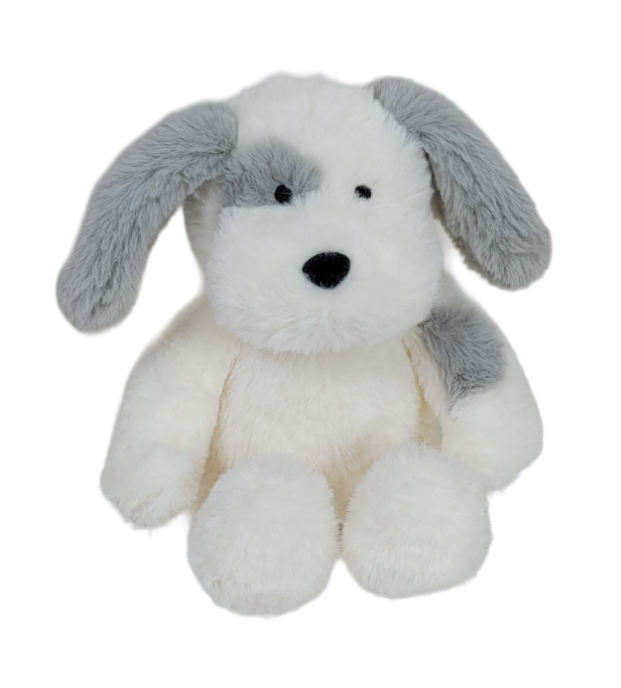 Mini Henry Dog - Grey & White