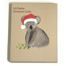 Load image into Gallery viewer, Charity Christmas Cards Pack 10 RFDS - Koala
