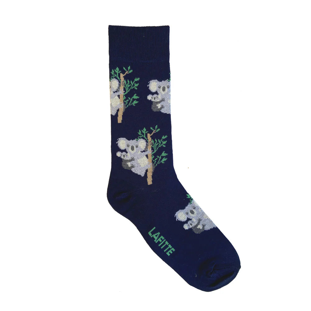 Koala Bamboo Socks 11-14 Navy