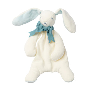 Bunny Comforter - White / Stone Blue