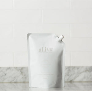 Al.ive Body : 1 Ltr Hand & Body Wash Refill - Mango & Lychee