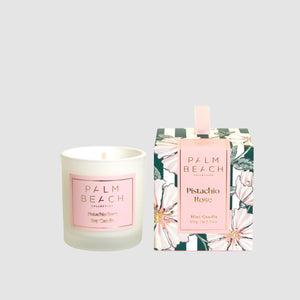 SALE : Pistachio Rose - Mini Candle 50g (Was $17)
