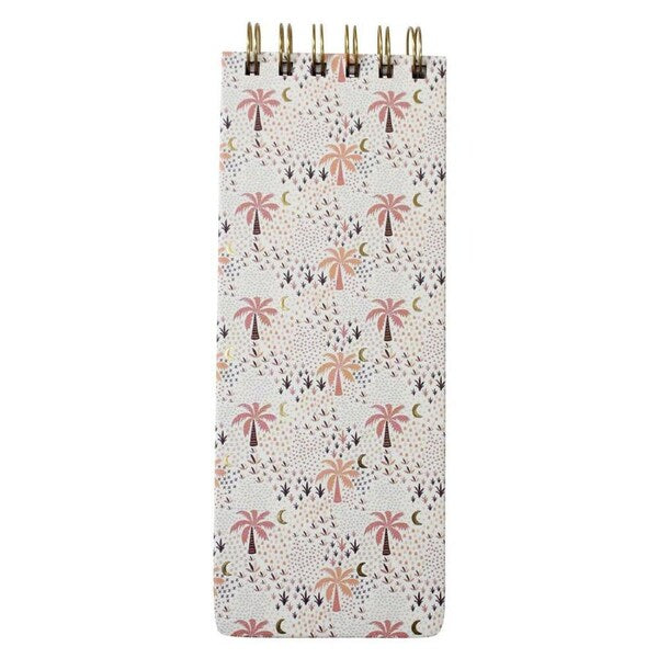 List Pad - Pink Palm Trees