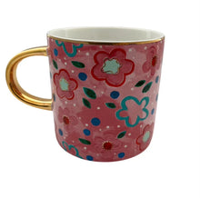 Load image into Gallery viewer, Carla Dinnage Designs : Foxy Flower Mug Pink
