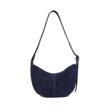 Load image into Gallery viewer, Tulip Moon Suede Bag - Navy
