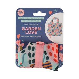 Fold Up Shopping Tote - Garden Love