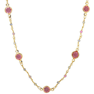 Necklace - Crystal Kate Pink