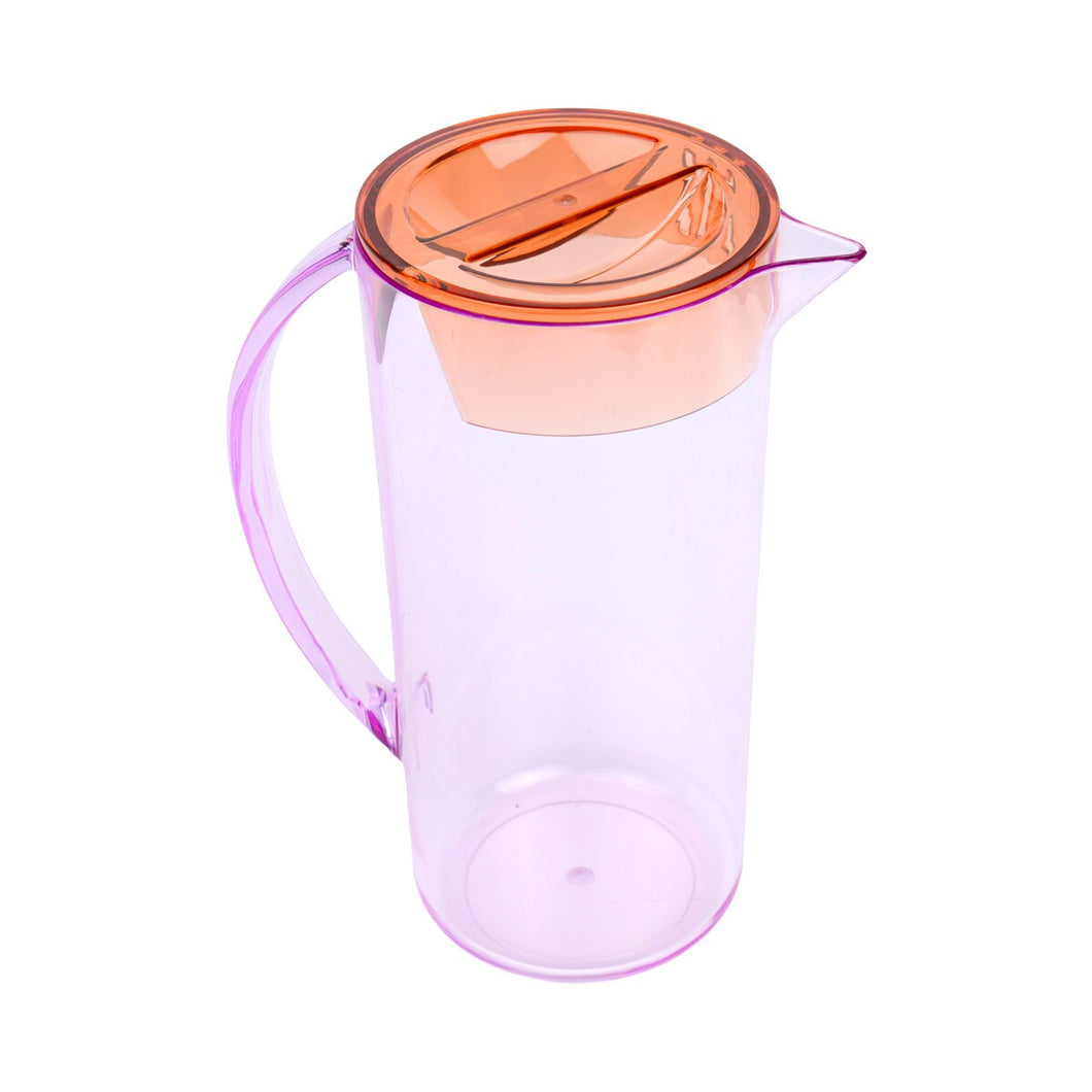 Pitcher - Lilac & Orange