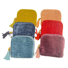 Load image into Gallery viewer, Travel Jewellery Purse - Red
