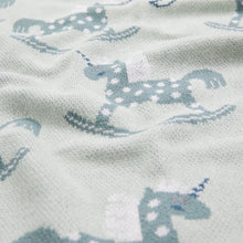 Load image into Gallery viewer, Baby Blanket - Magical Unicorn Sage
