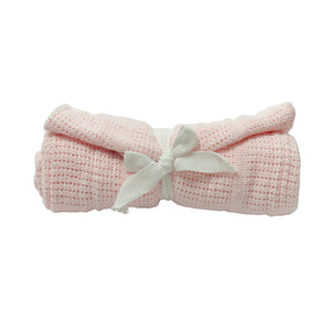 Baby Blanket - Cotton Pink