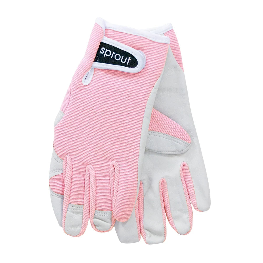 Sprout Gardening Gloves - Crystal Pink