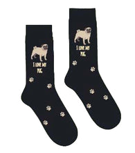 Load image into Gallery viewer, Heart &amp; Sole Bamboo Socks - Pug
