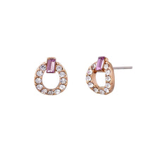 Load image into Gallery viewer, Earring - Pink Matilda Crystal

