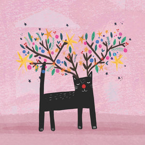 Charity Christmas Cards - BCNA Festive Cat