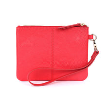 Load image into Gallery viewer, Carlota Leather Clutch - Red
