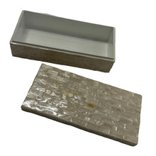 Load image into Gallery viewer, Capiz Jewellery Box - Matchstix Small
