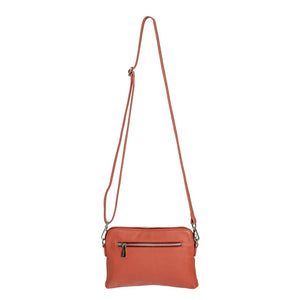 Hoopla Mini Crossbody Slouch - Terracotta